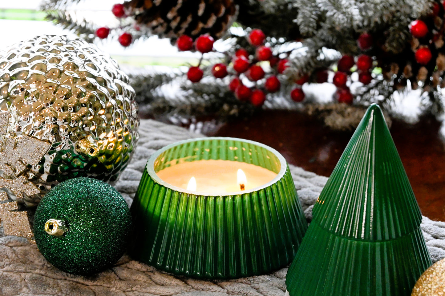 Frasier Fir Tree Candle Jar