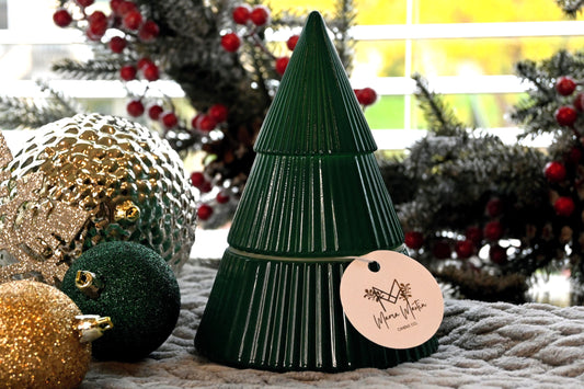 Frasier Fir Tree Candle Jar