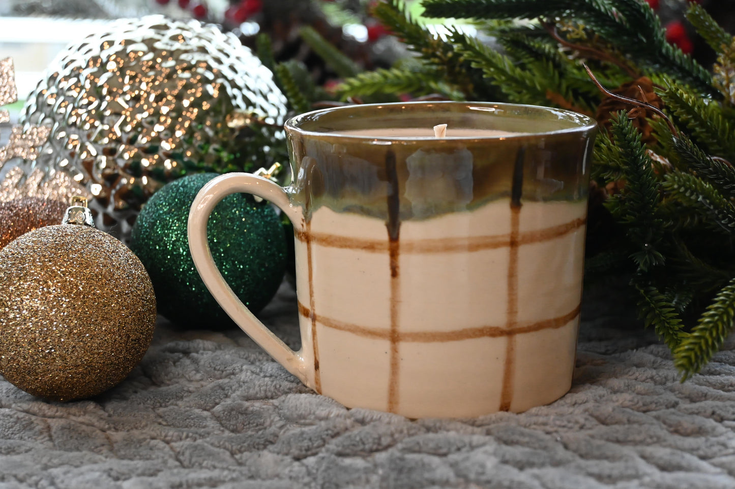 'Tis The Season Ceramic Candle Mug