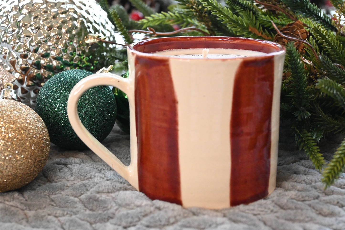 'Tis The Season Ceramic Candle Mug