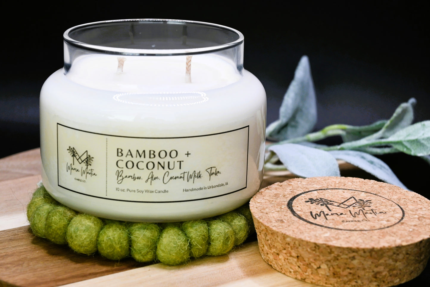 Bamboo + Coconut Soy Candle