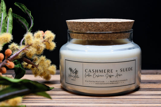 Cashmere + Suede Soy Candle