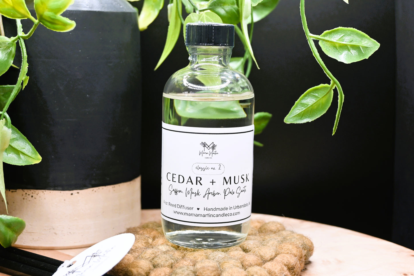 Cedar + Musk Reed Diffuser