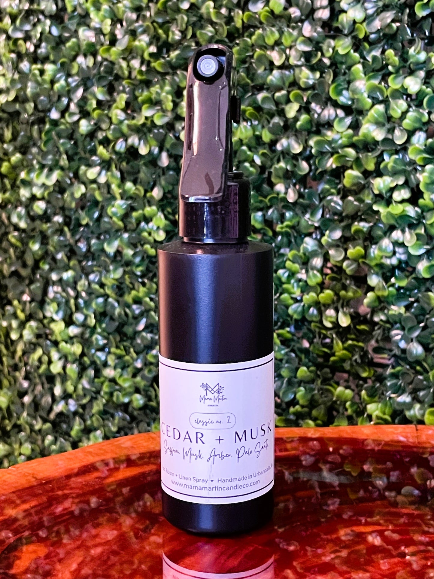 Cedar + Musk Room and Linen Spray