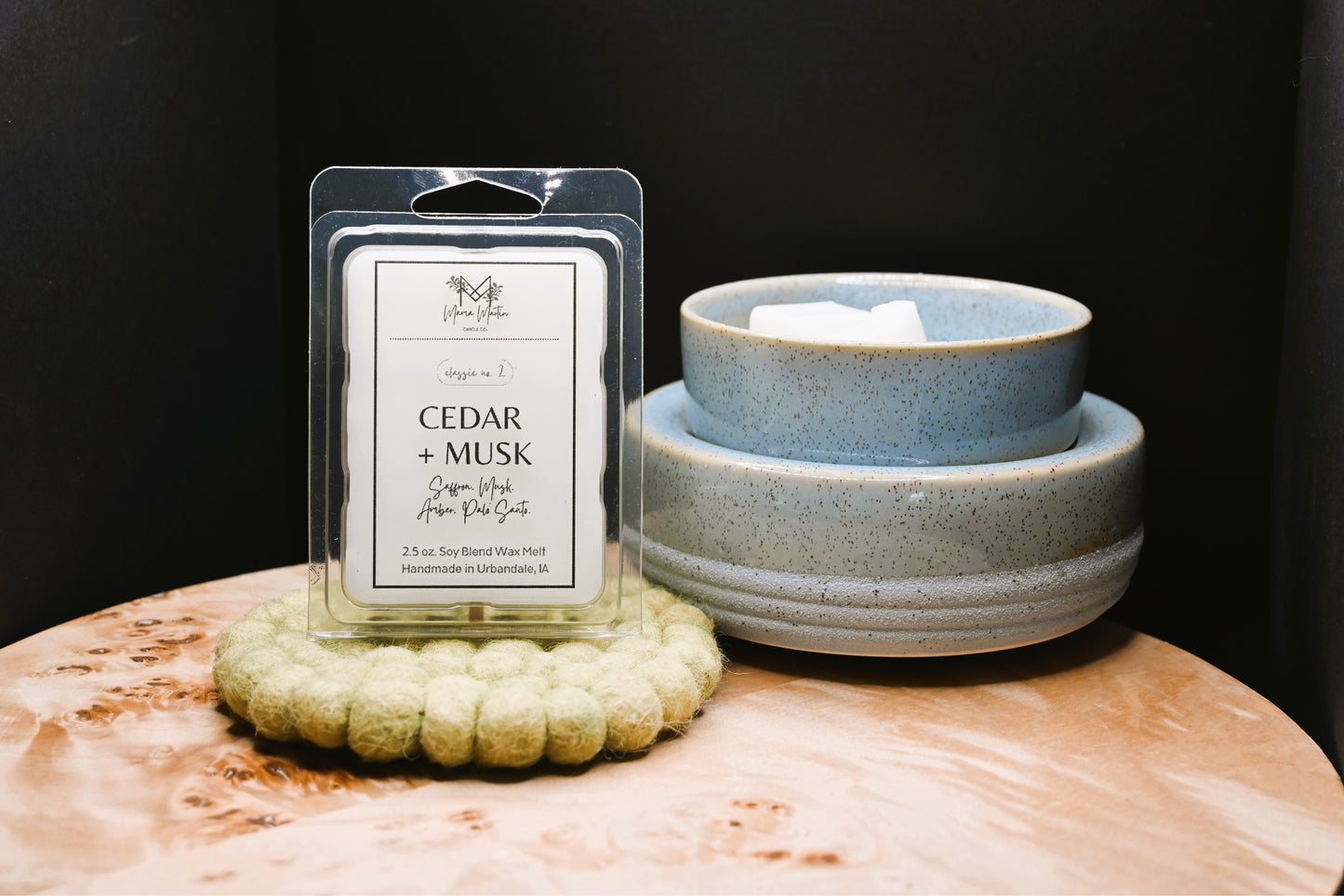 Cedar + Musk Soy Melt