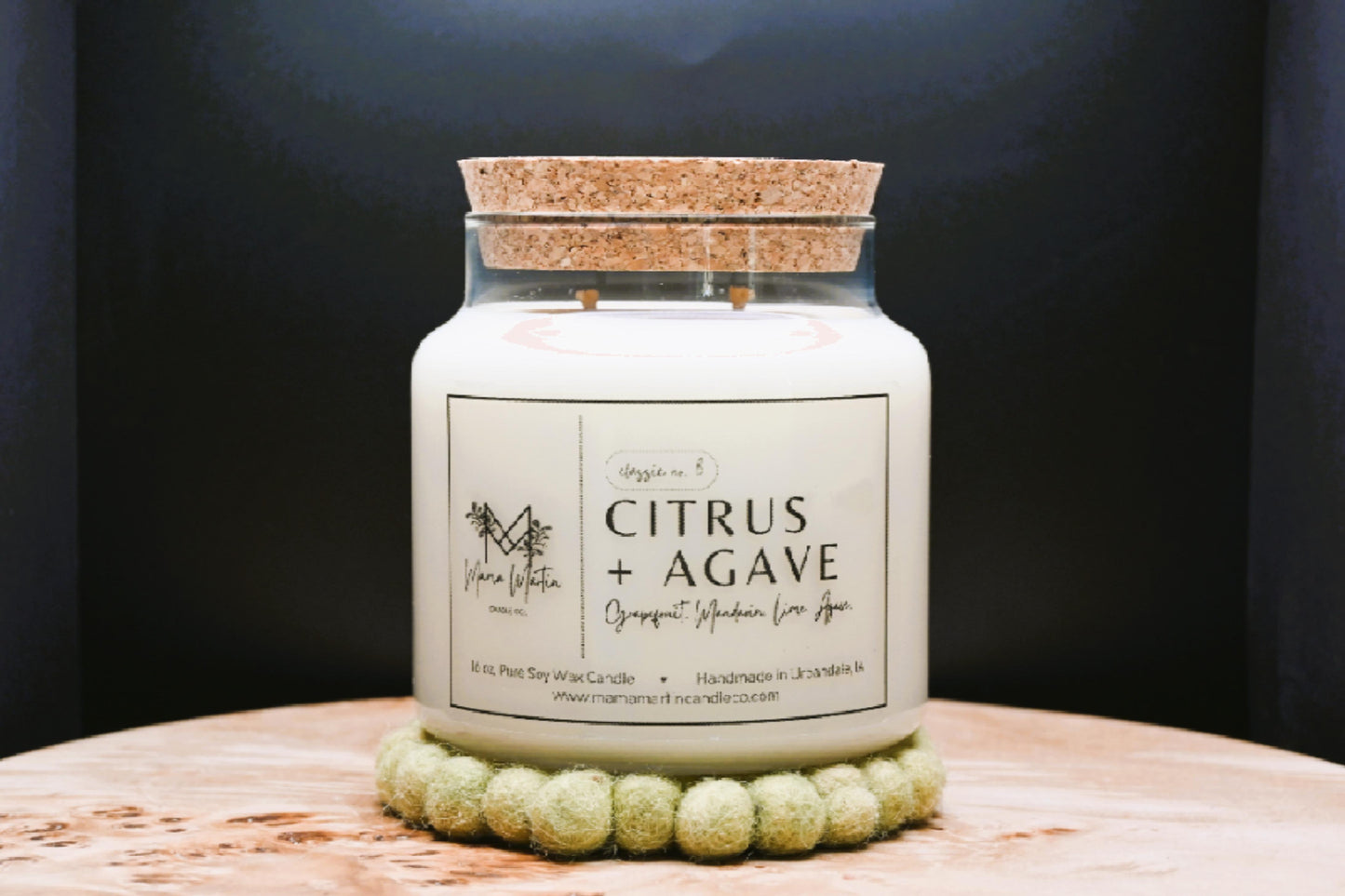 Citrus + Agave Soy Candle