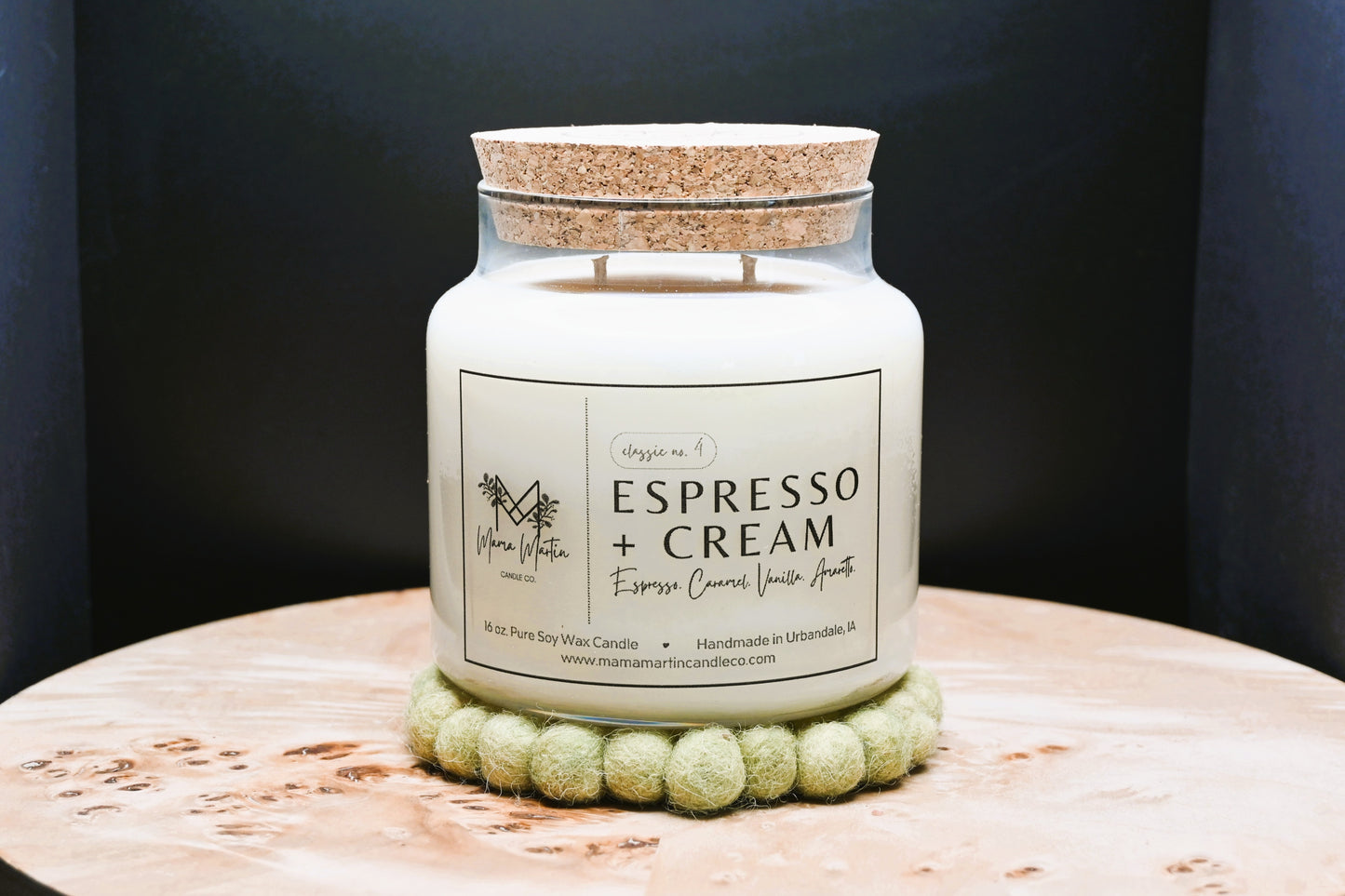 Espresso + Cream Soy Candle