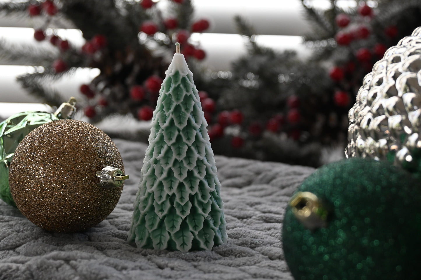 Frasier Fir Tree Pillar Candles