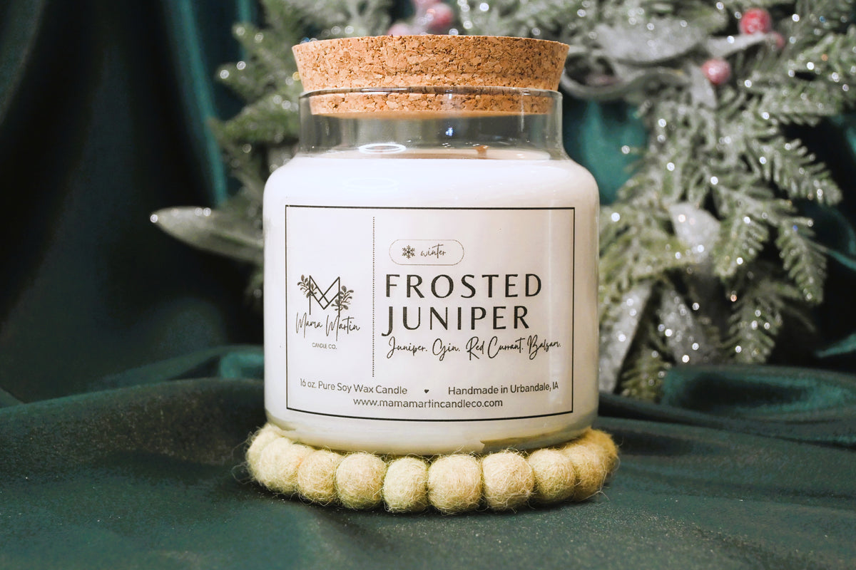 Frosted Juniper Soy Candle