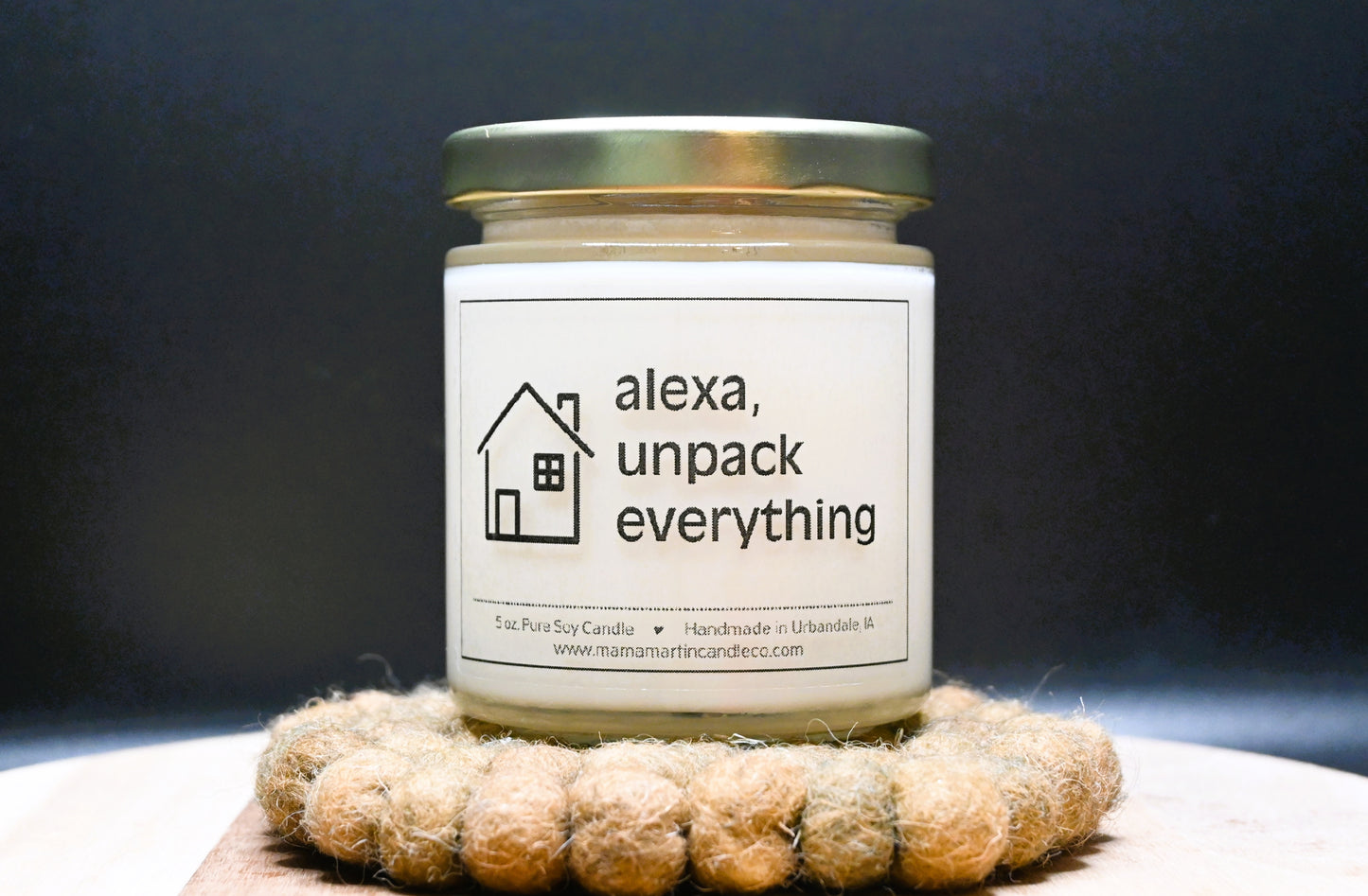 New Home Candle Cards