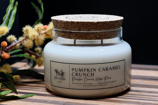 Pumpkin Caramel Crunch Soy Candle
