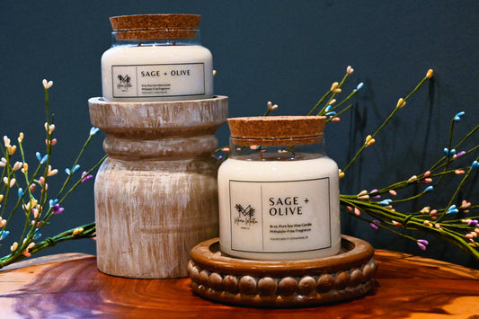 Sage + Olive Soy Candle