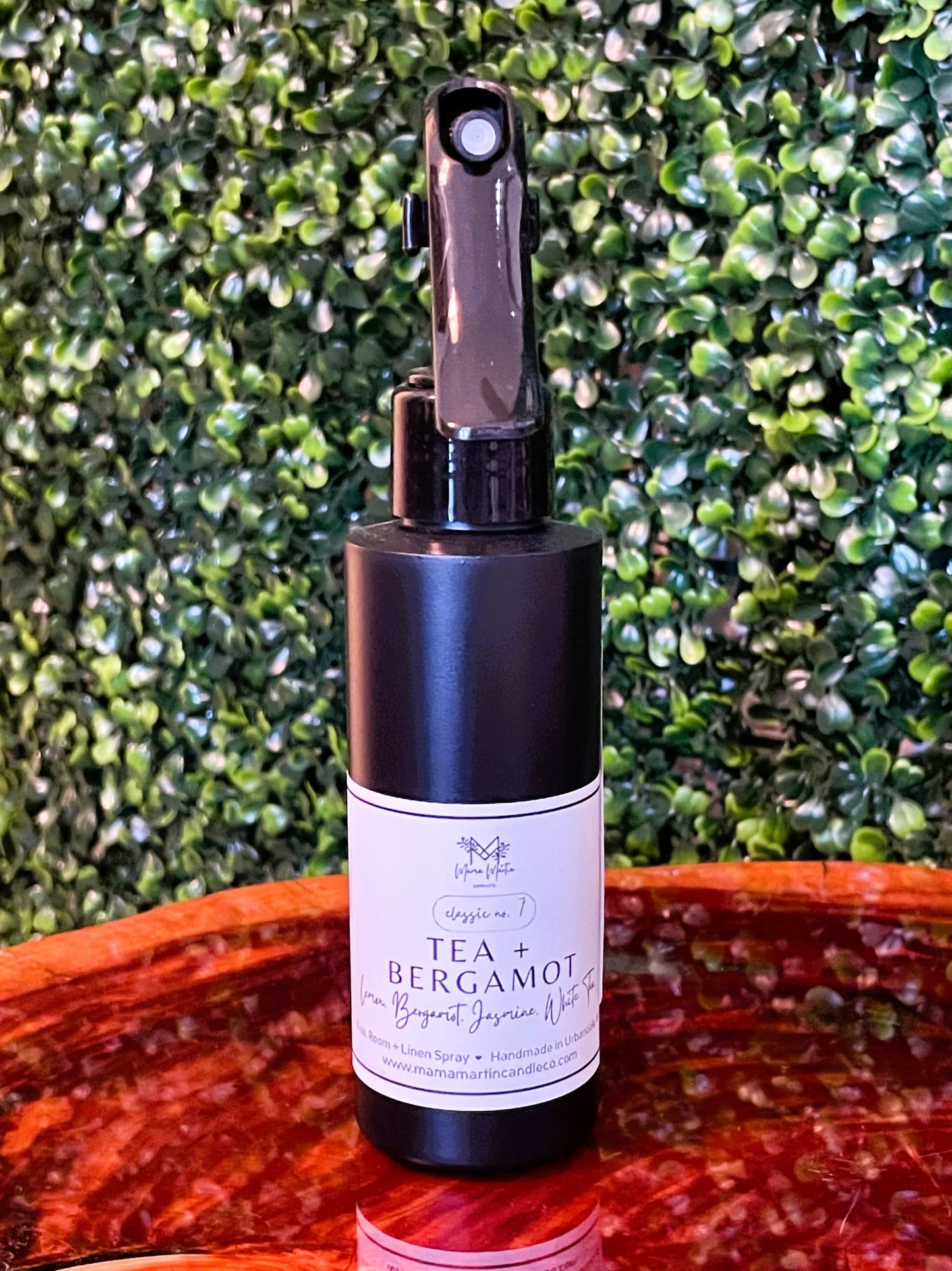Tea + Bergamot Room and Linen Spray