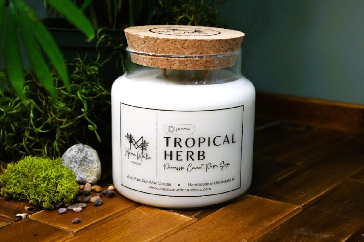 Tropical Herb Soy Candle