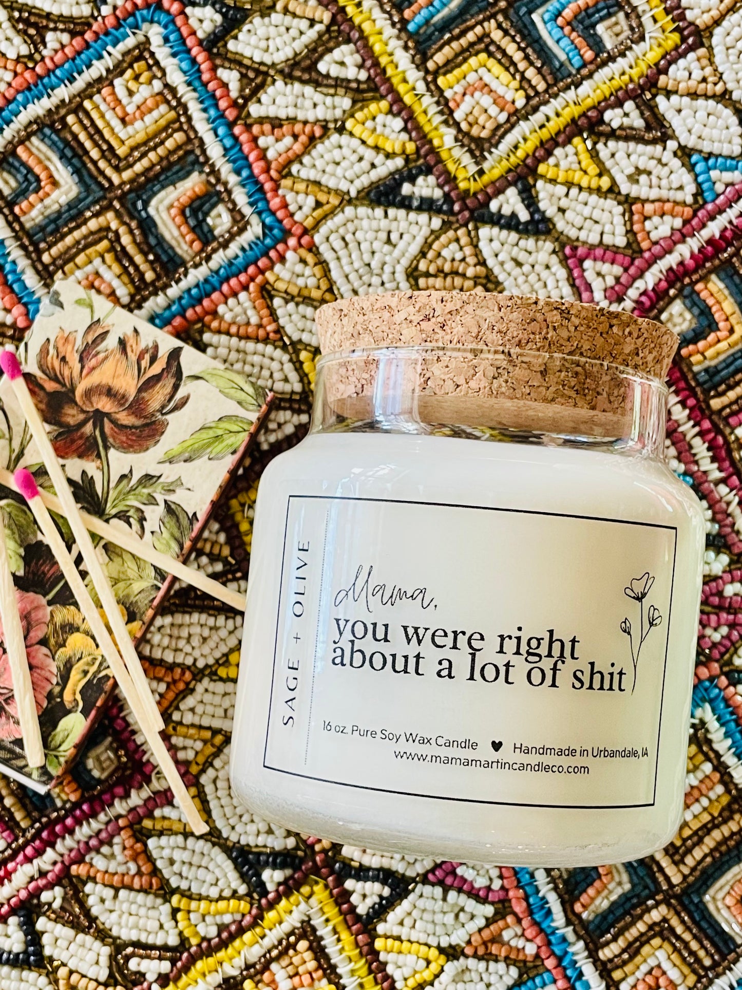 Mother's Day Cheeky Candles
