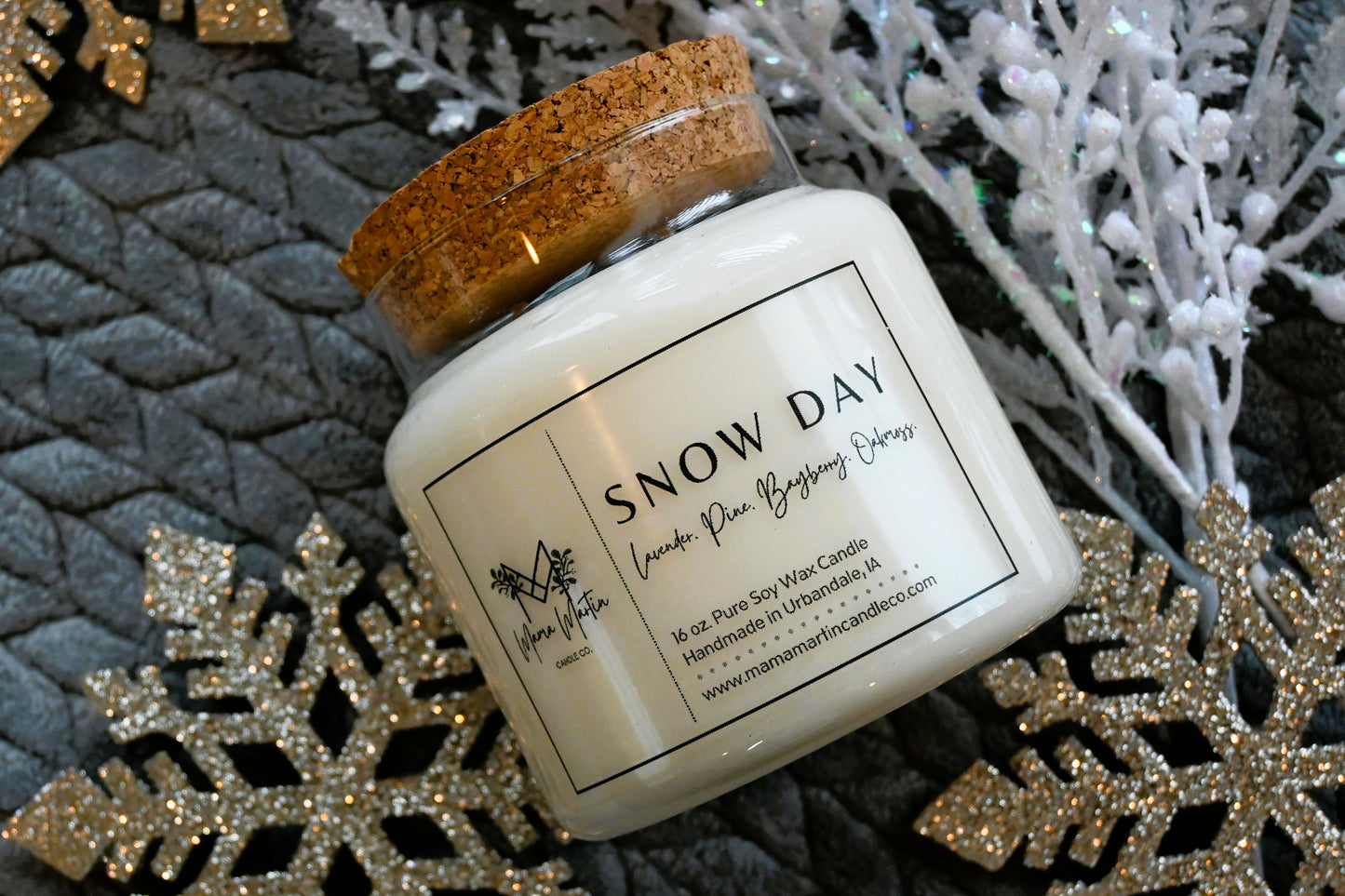 Snow Day Soy Candle