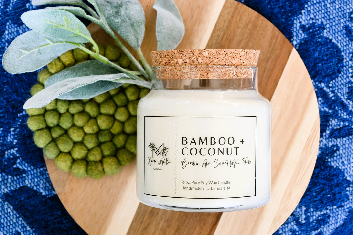 Bamboo + Coconut Soy Candle