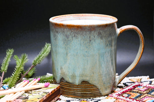 Cedar + Musk Soy Ceramic Candle Mug