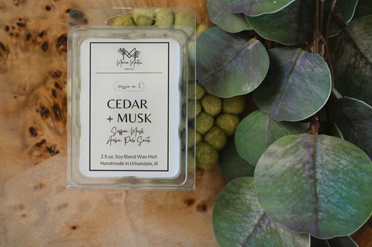 Cedar + Musk Soy Melt