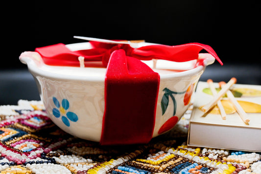 Cherry Almond Candle Dish