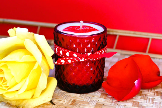 Cherry Lip Votive Candle