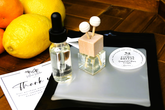 Citrus Breeze Car Diffuser Vent Clip
