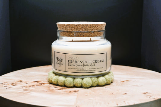 Espresso + Cream Soy Candle