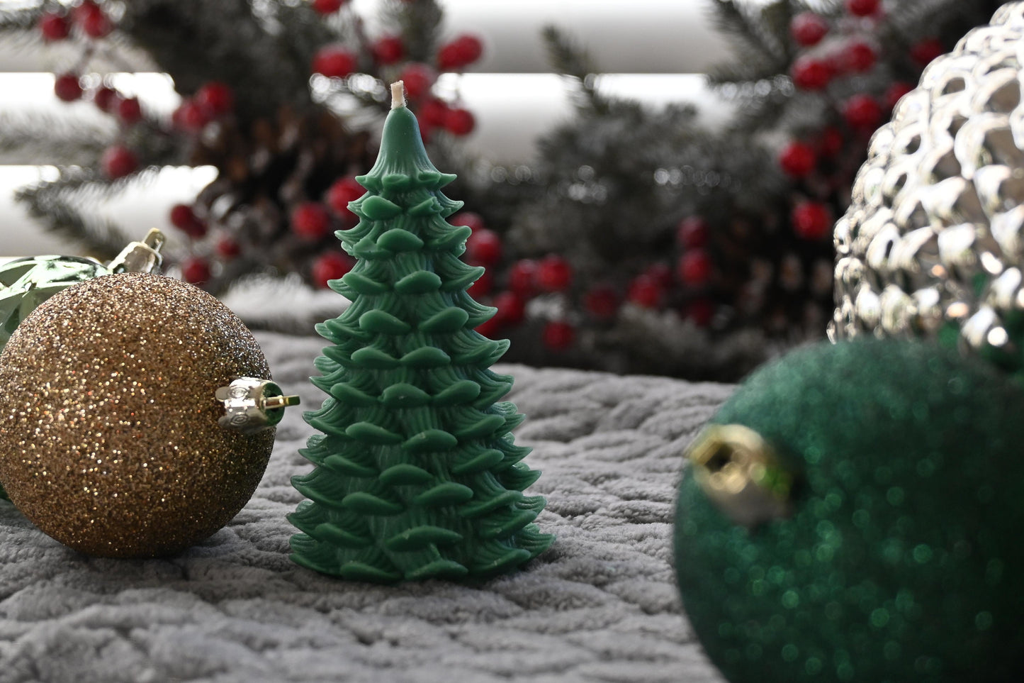 Frasier Fir Tree Pillar Candles