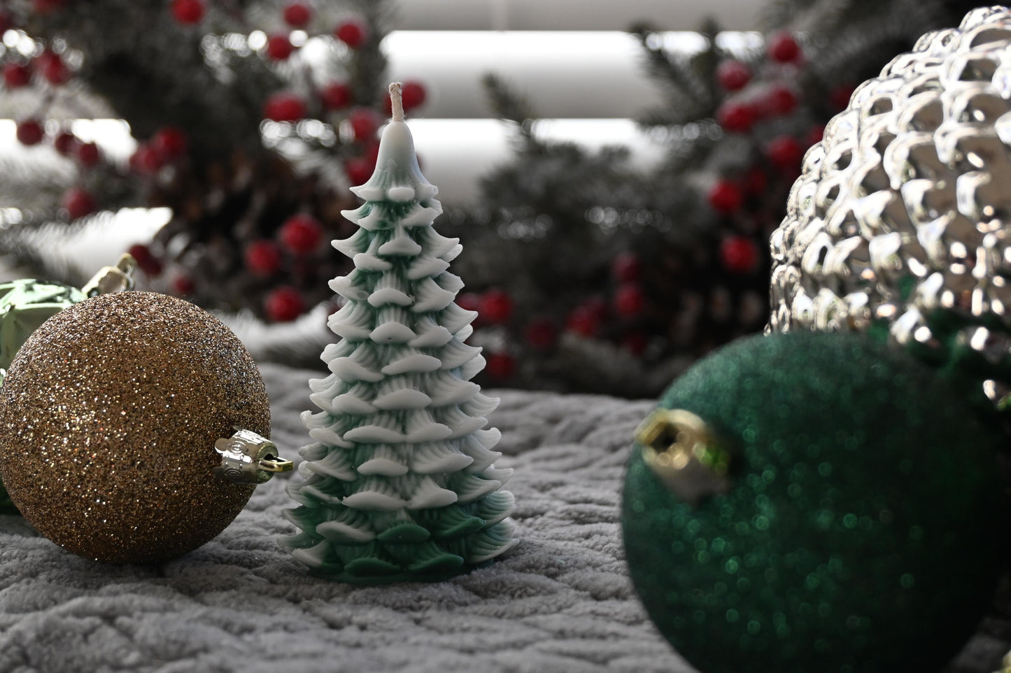 Frasier Fir Tree Pillar Candles