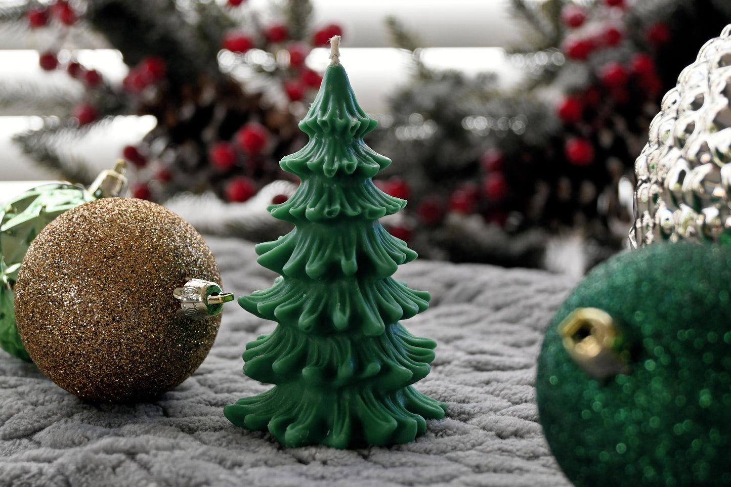 Frasier Fir Tree Pillar Candles