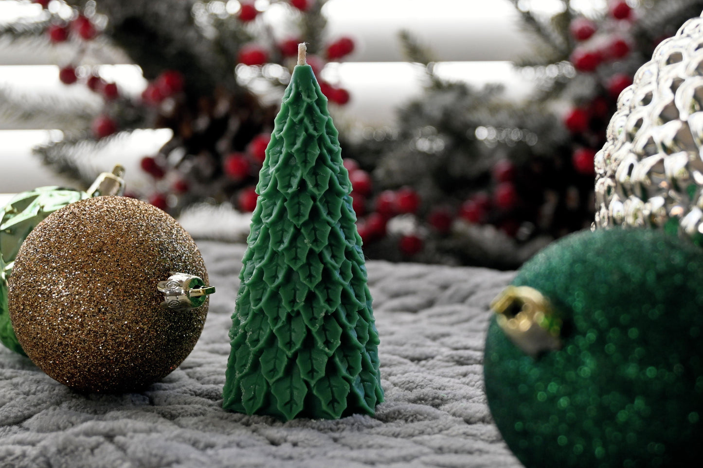 Frasier Fir Tree Pillar Candles