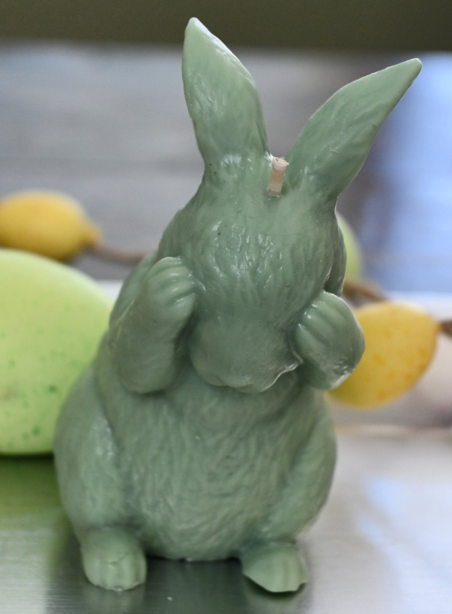 Free Spirit Bunny Pillar Candles