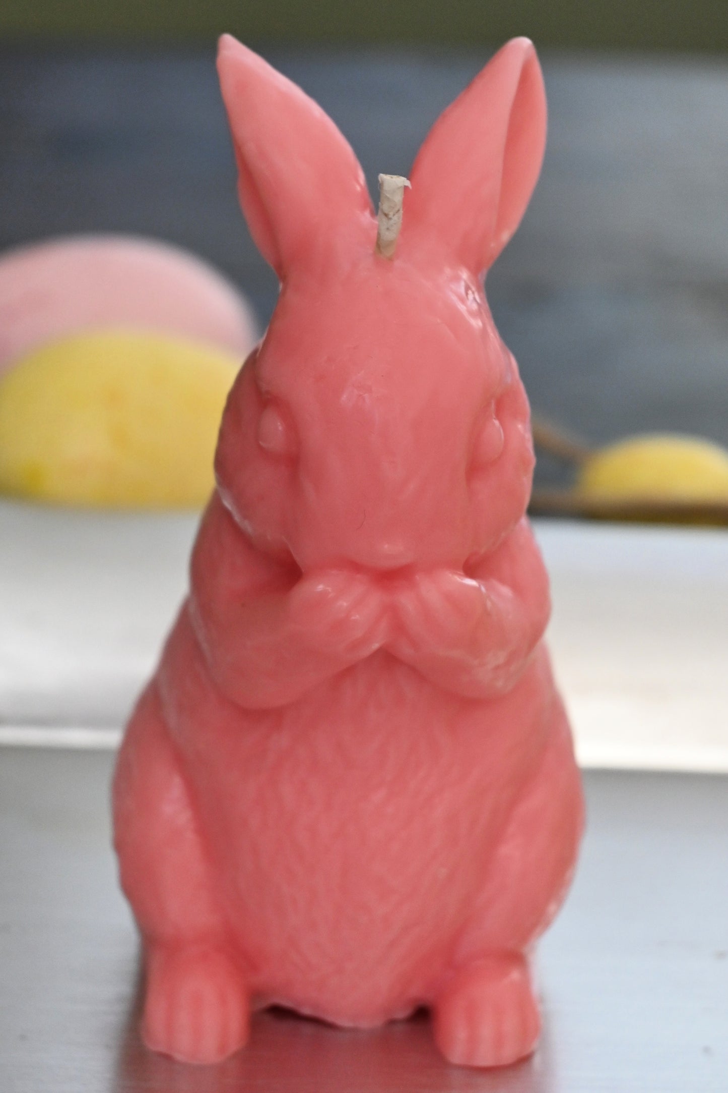 Free Spirit Bunny Pillar Candles