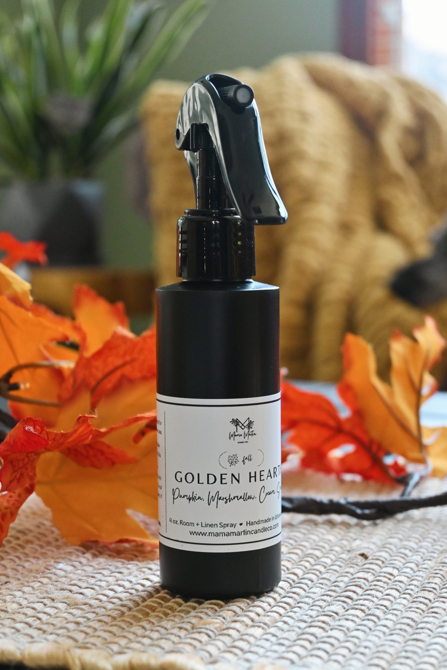 Golden Hearth Room and Linen Spray