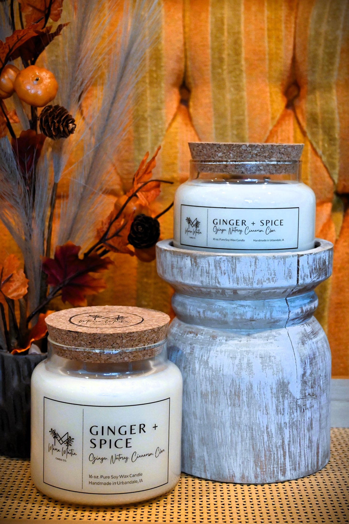 Ginger + Spice Soy Candle