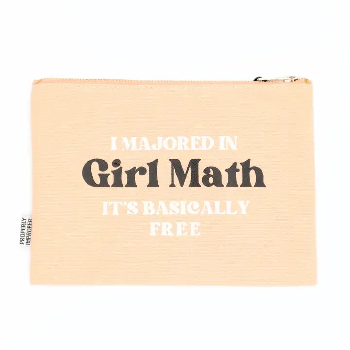 Canvas Catch-All Pouches