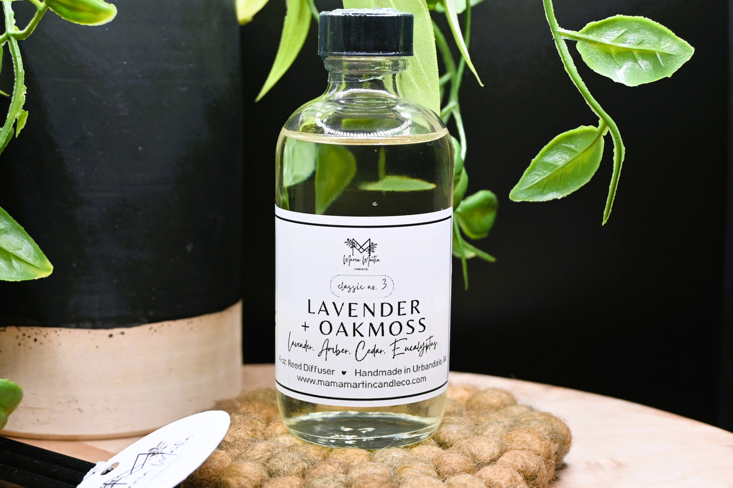 Lavender + Oakmoss Reed Diffuser