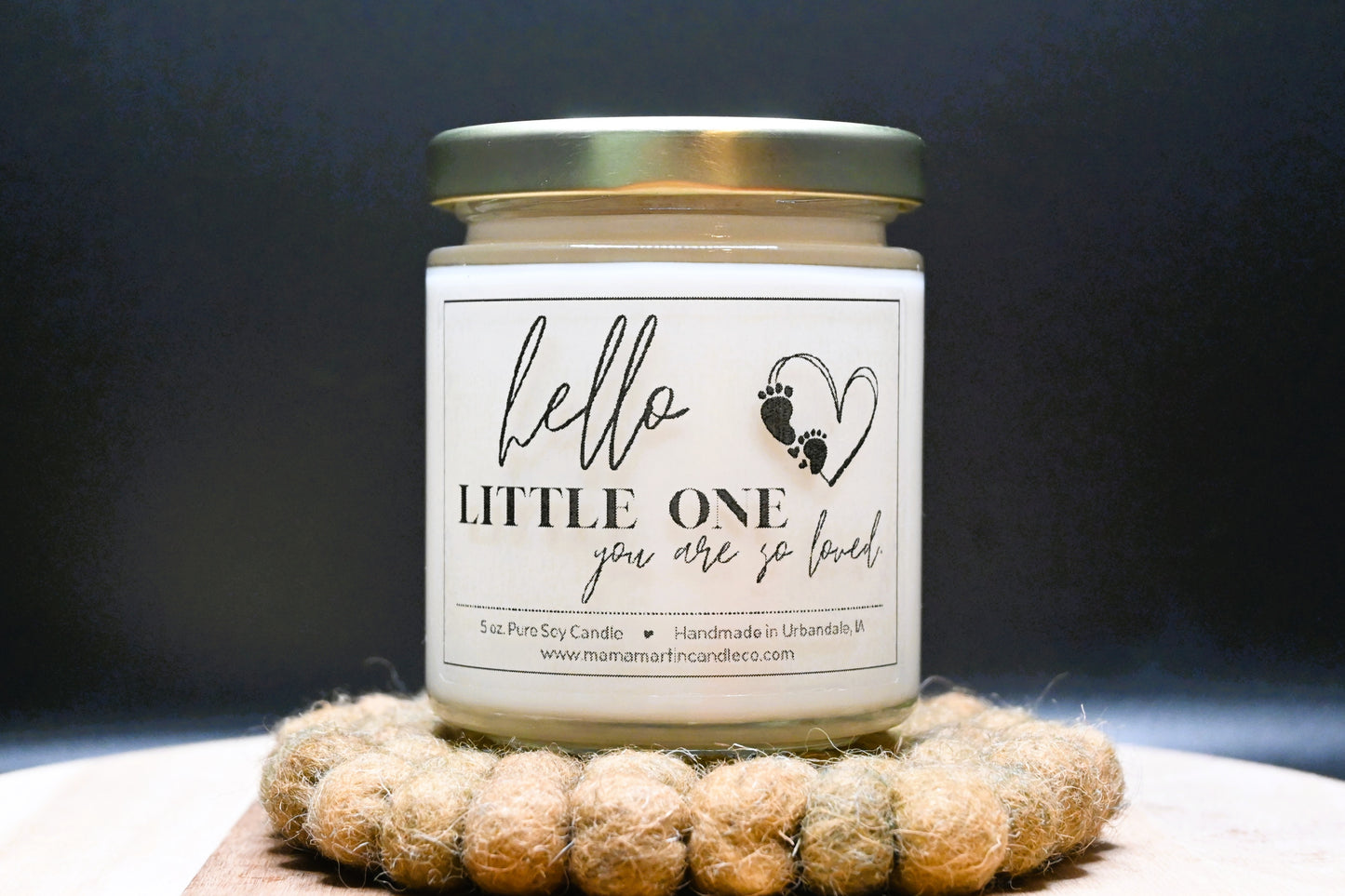 New Baby Candle Cards