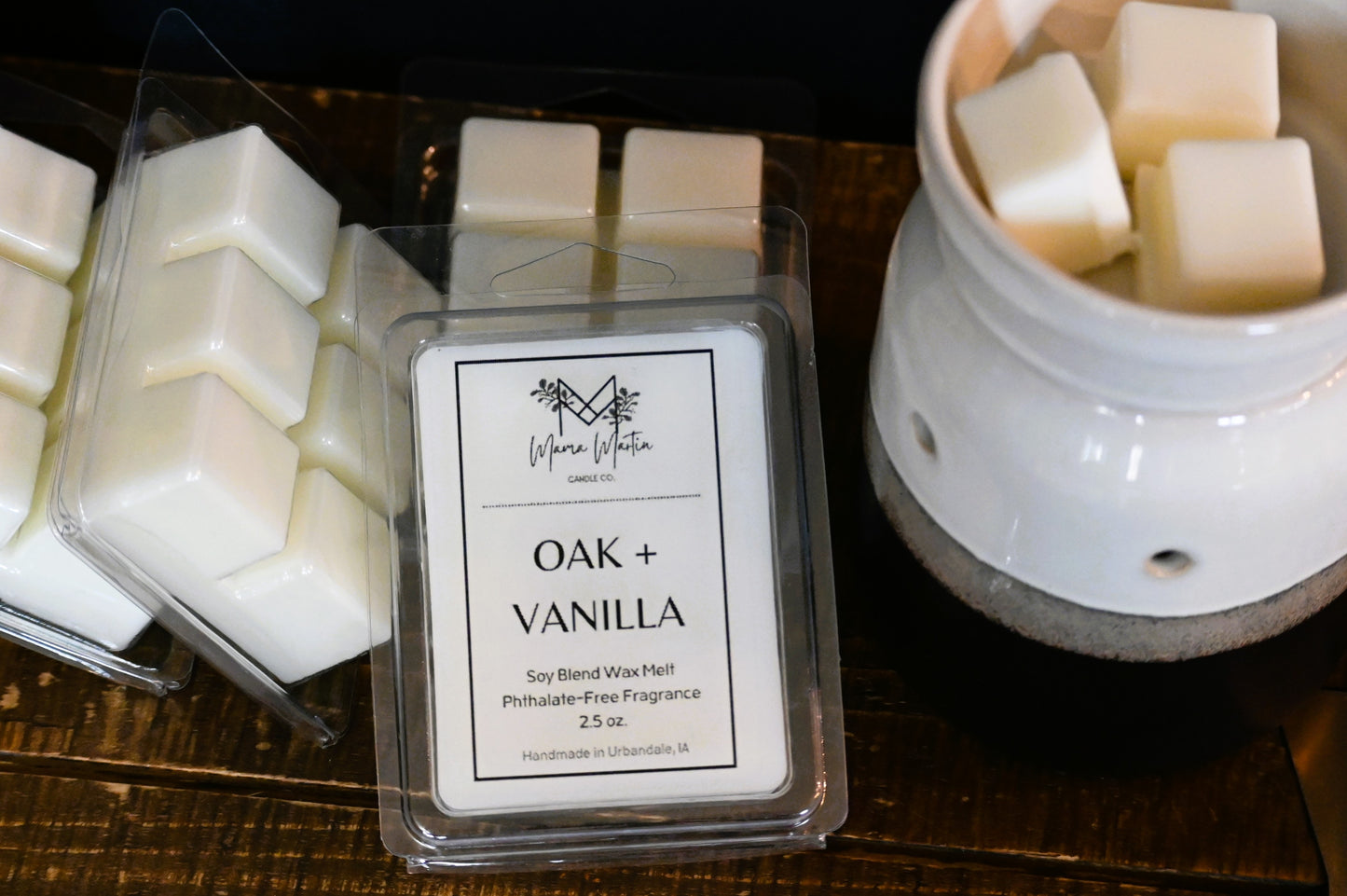 Oak + Vanilla Soy Melt