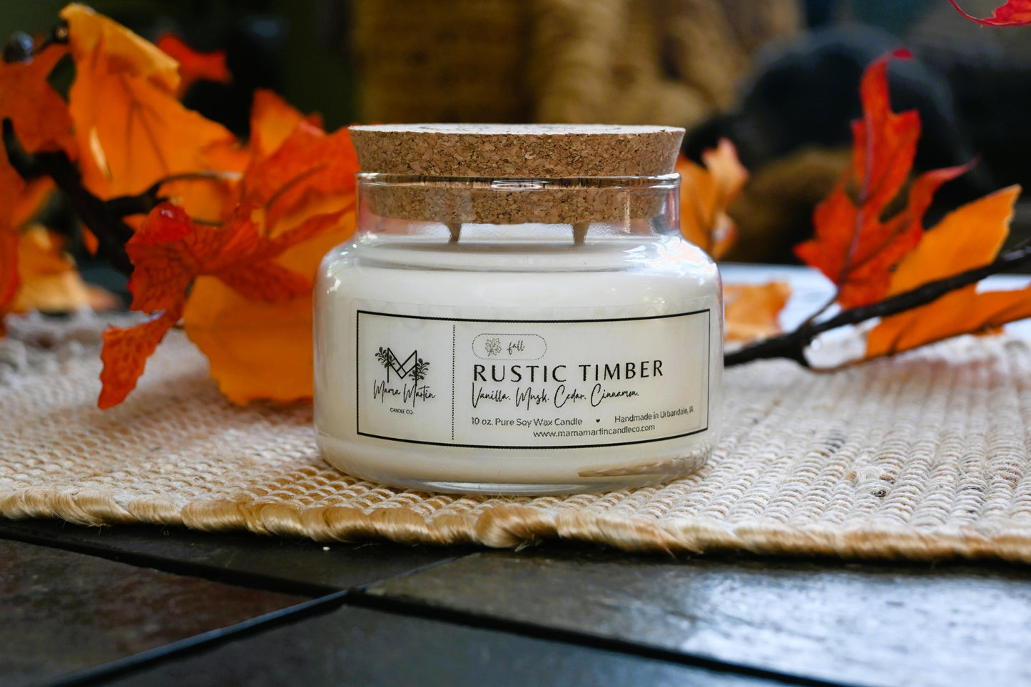 Rustic Timber Soy Candle