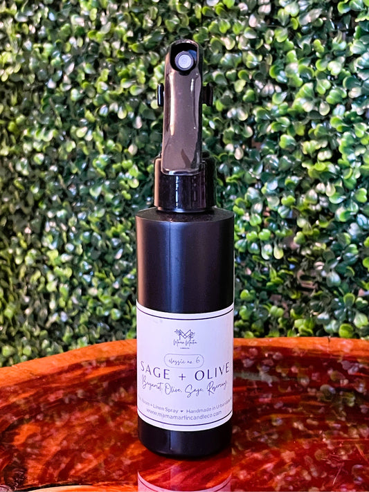 Sage + Olive Room and Linen Spray
