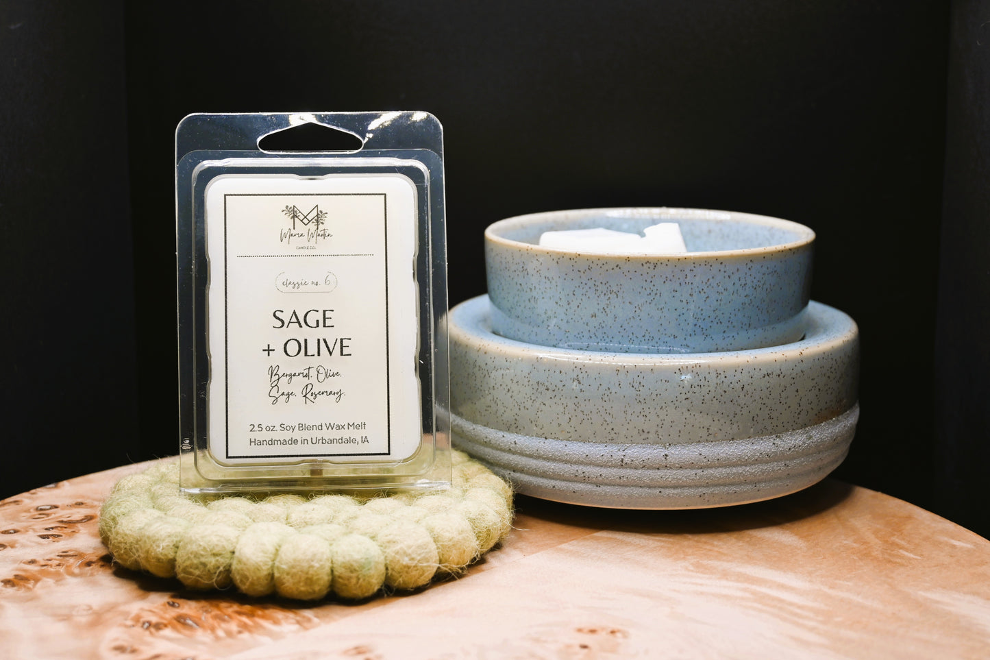 Sage + Olive Soy Melt
