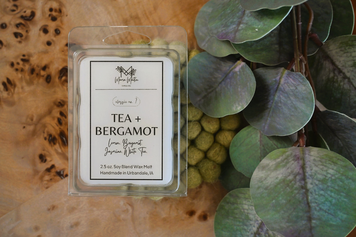 Tea + Bergamot Soy Melt