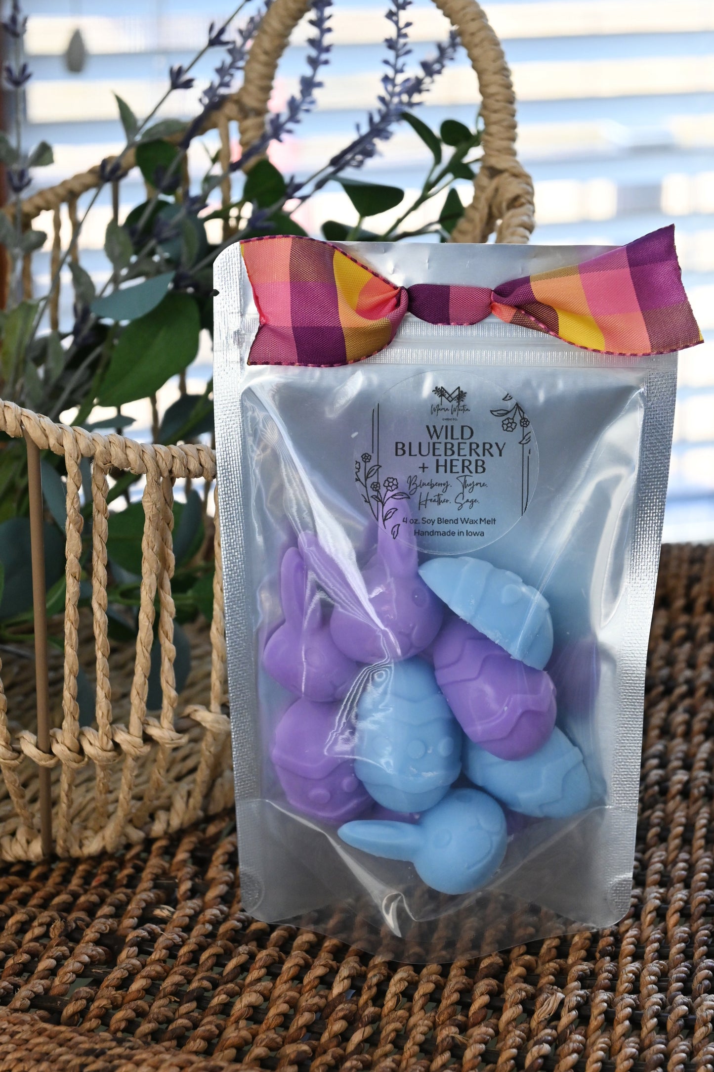 Wild Blueberry + Herb Easter Soy Melt Bag