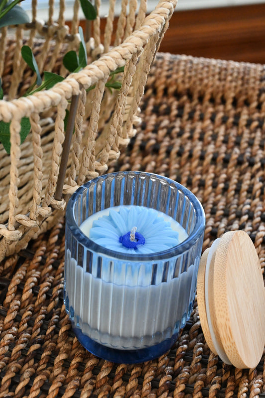 Wild Blueberry + Herb Votive Candle