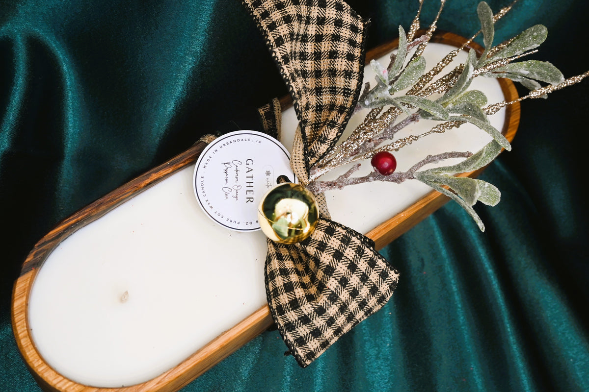 Gather Wood Candle Boat